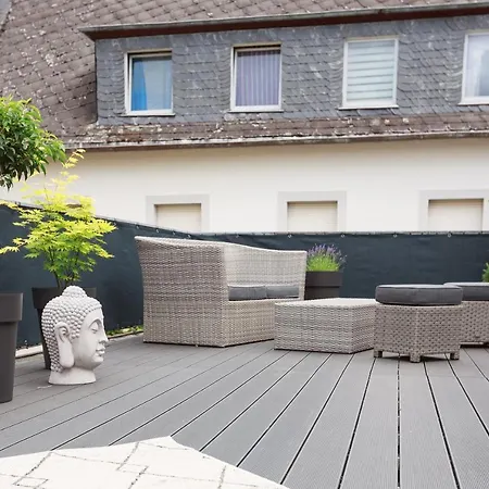 Ferienhaus Mosellolodge, Juwel Mit Großer Dachterrasse, Ausstattung, Waschmaschine, Netflix *